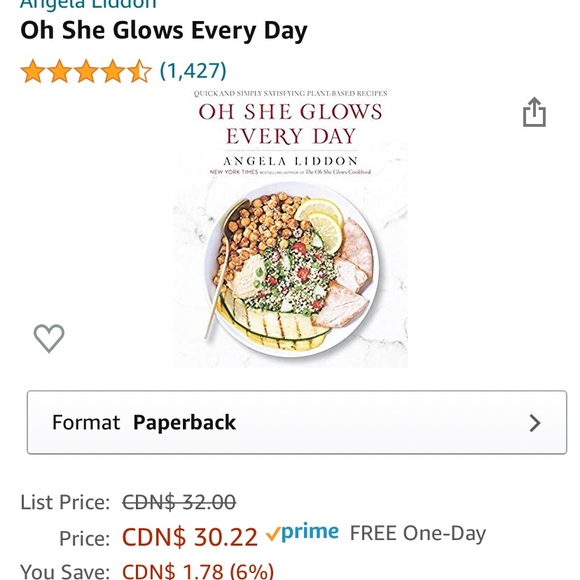 Oh She Glows everyday Cookbook by Angela Liddon - Picture 4 of 5